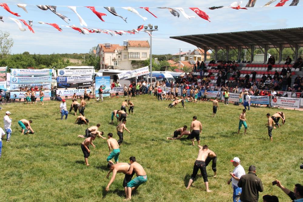 631. Geyikkoşan Hıdırellez Şenlikleri Ve Yağlı Pehlivan Güreşleri Nefes Kesti