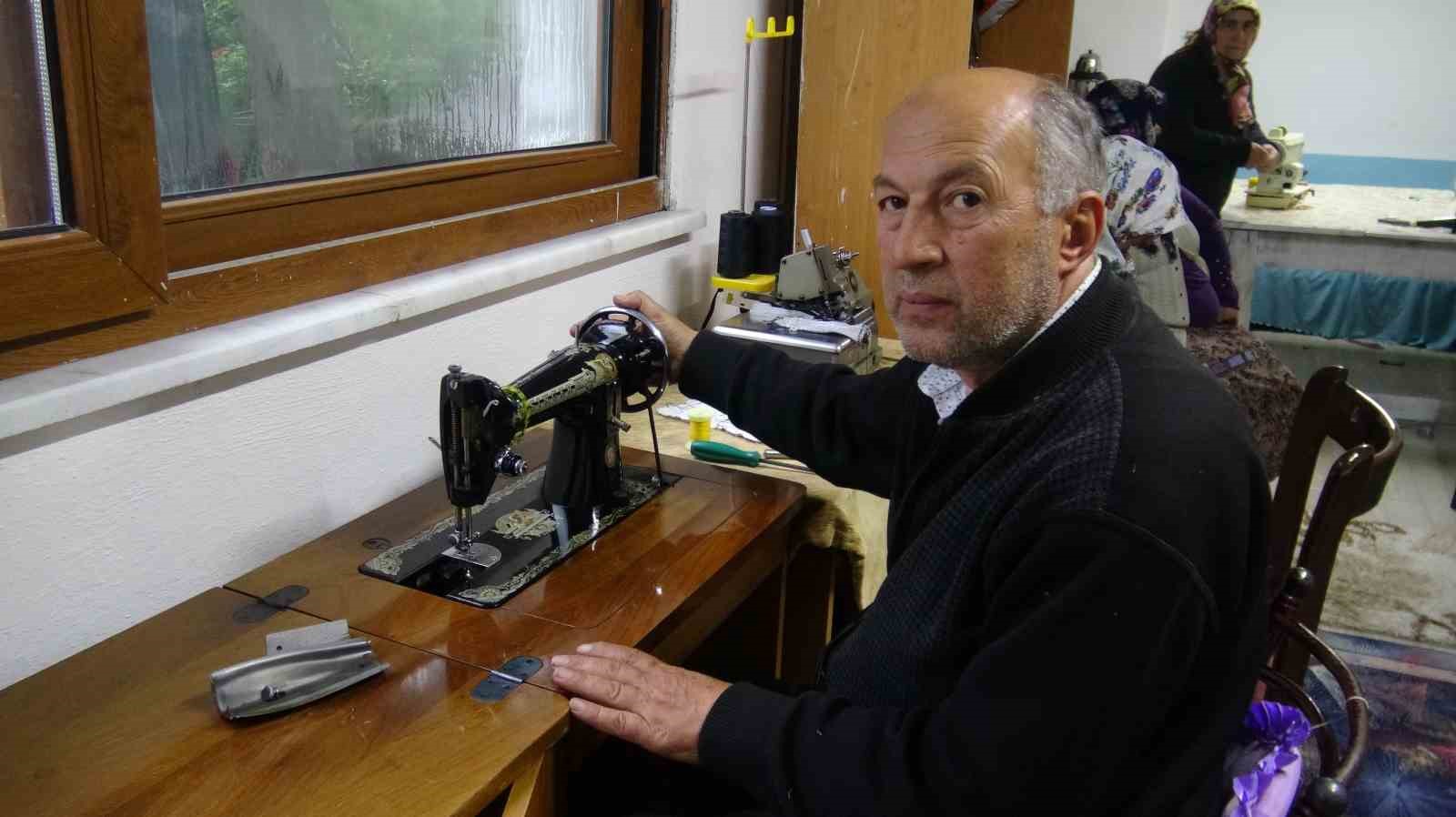 Dikiş makinesi ustası il il gezerek tamirleri yerinde yapıyor