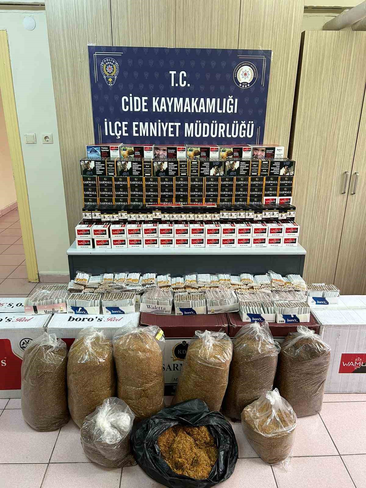 Kastamonu’da 52 Binden Fazla Makaron Ele Geçirildi: 1 Gözaltı