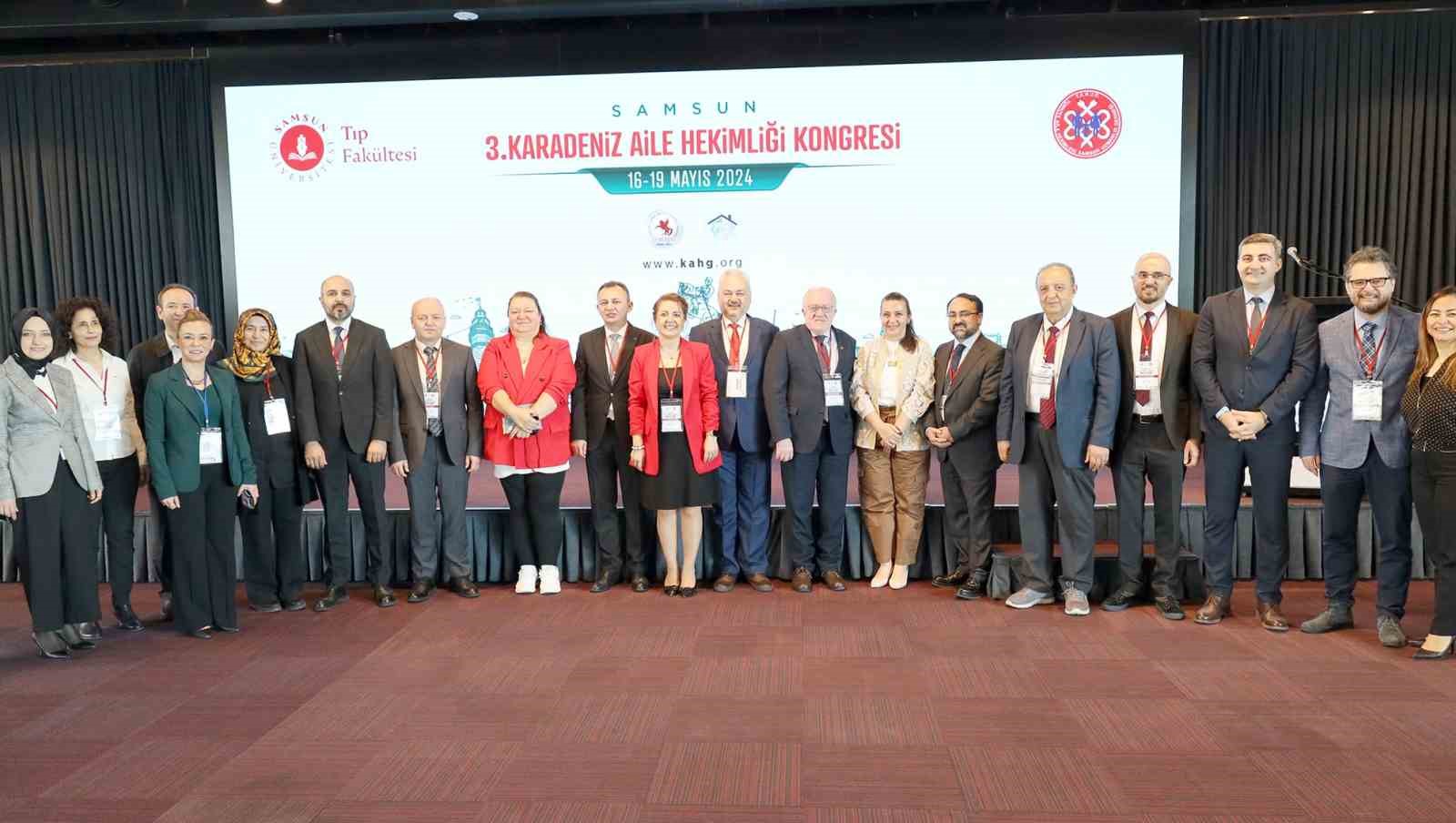 3. Karadeniz Aile Hekimliği Kongresi samsun'da başladı