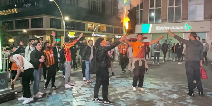 Ç.RİZESPOR TARAFTARLARI GALATASARAY'IN ŞAMPİYONLUĞUNU KUTLAMAYA İZİN VERMEDİ