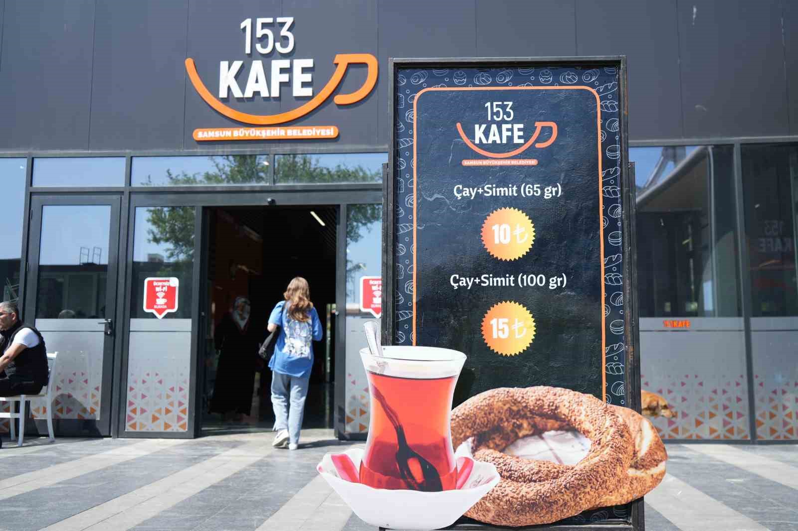 Samsun Büyükşehir Belediyesine Ait Bu Kafede Çay-simit Sudan Ucuz