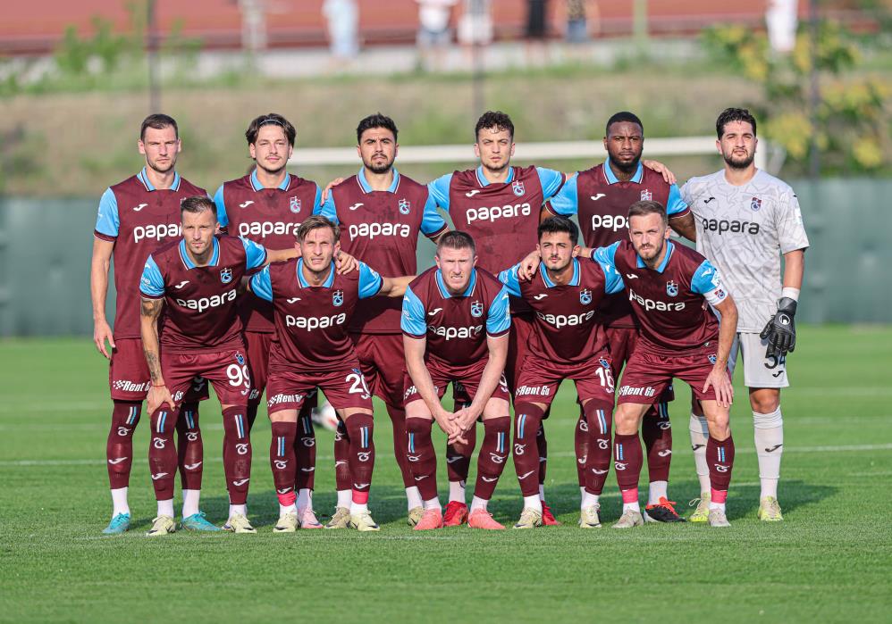 Trabzon ilk hazırlık maçında gelip geldi