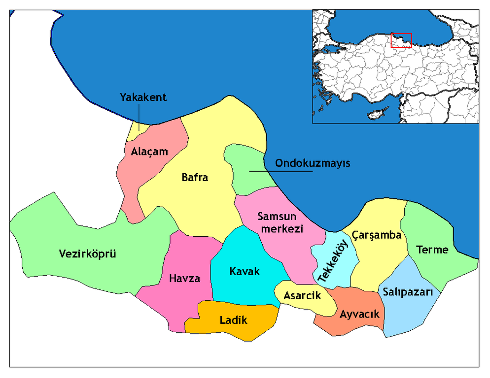 Samsun’da 3.4 Büyüklüğünde Deprem