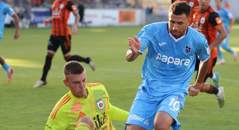 Trabzonspor uefa avrupa lig'inde avantajlı başladı