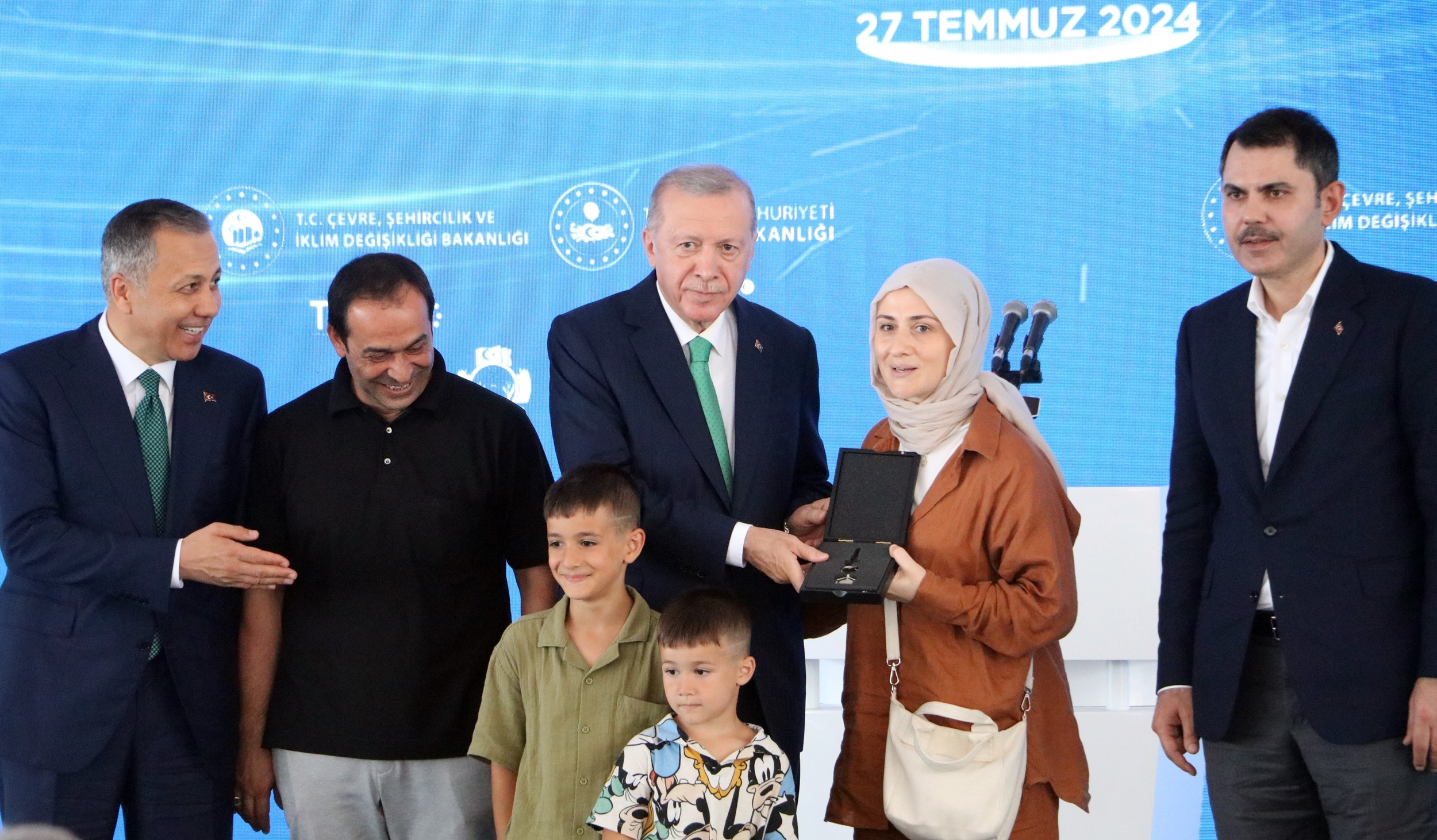 Erdoğan Rize'den Ayrıldı