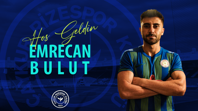 RİZESPOR BEŞİKTAŞ'TAN EMRECAN BULUT İLE 4 YILLIK NİHAİ SÖZLEŞME İMZALADI