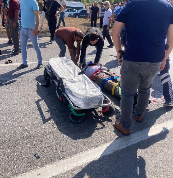 Samsun'da Motosiklet İle Otomobil Çarpıştı: 1 Ölü, 1 Yaralı