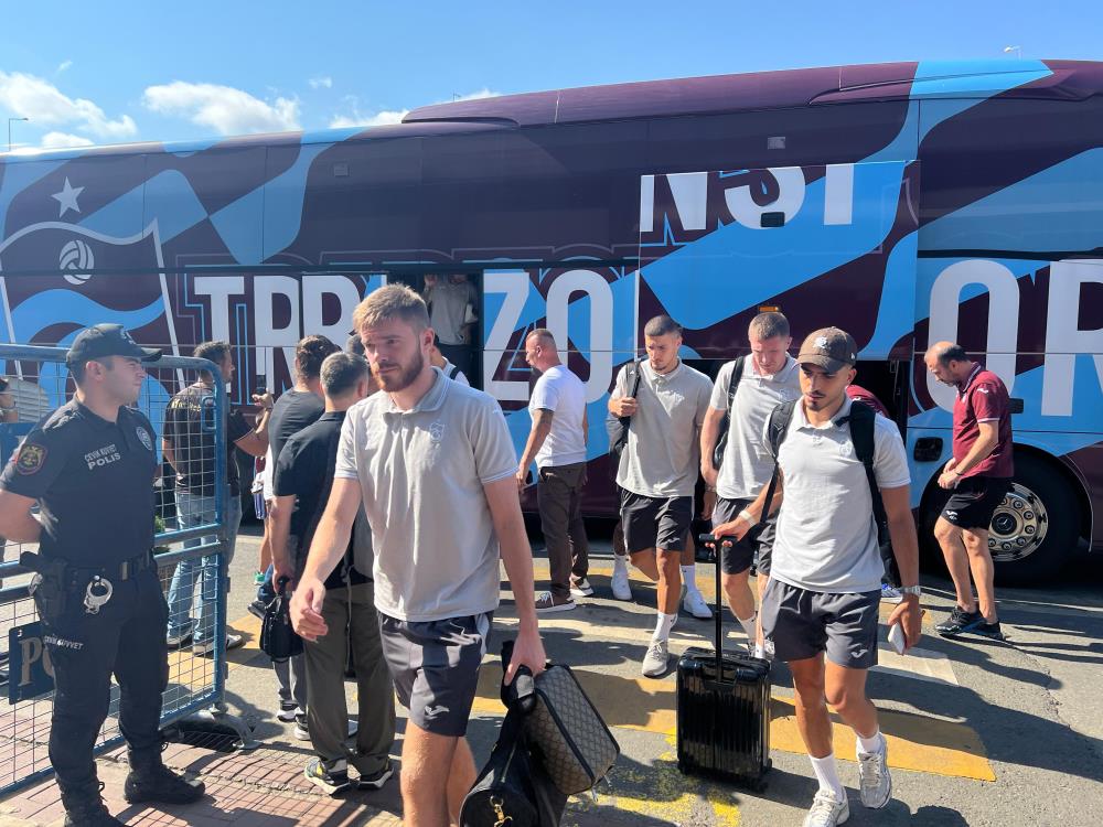 Trabzonspor, St. Gallen Maçı İçin İsviçre’ye Gitti
