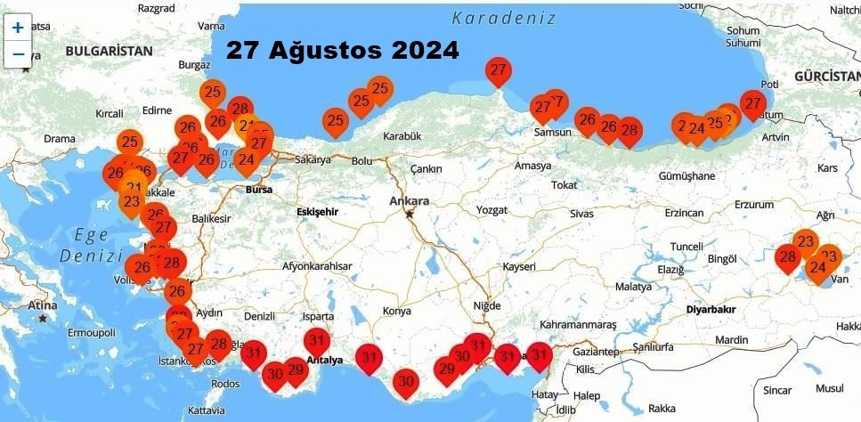 Karadeniz Geç Isındı Geç Soğuyor