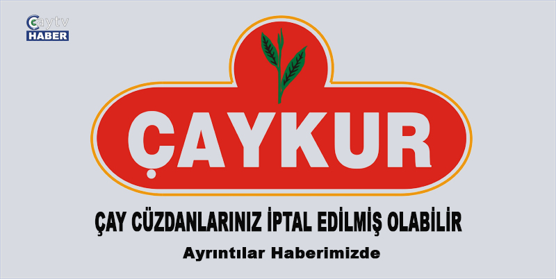 Rize’de “Hayali Budama” olayı : ÇAYKUR 600 Üreticinin Çay Cüzdanını İptal Etti