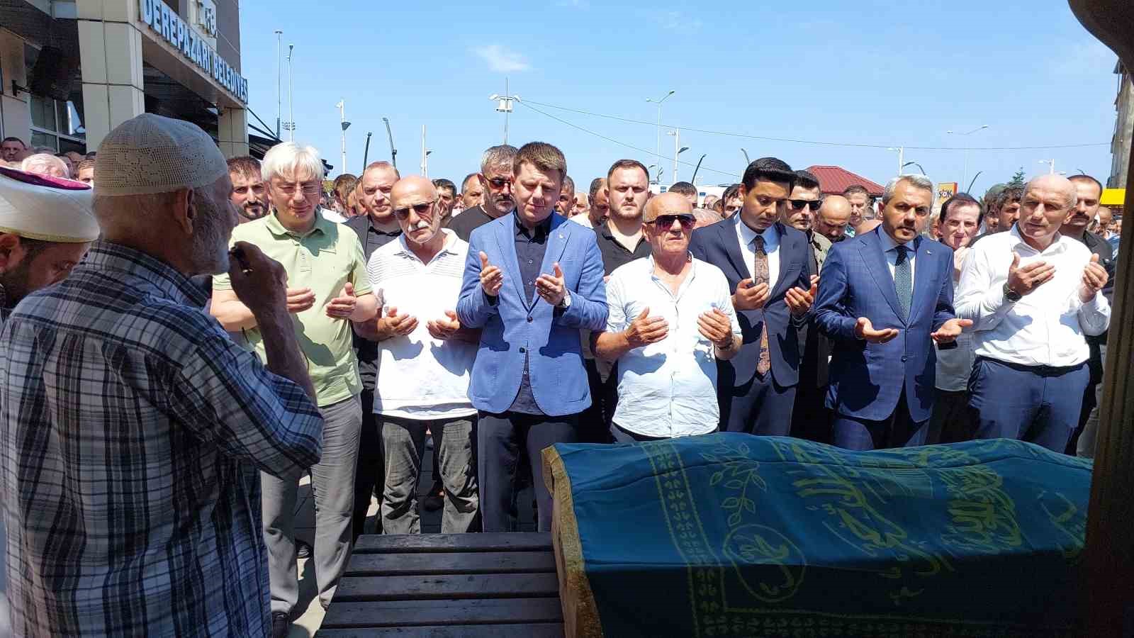 Silahlı Saldırıda Ölen Mhp Derepazarı İlçe Başkanı Şaban Kap Son Yolculuğuna Uğurlandı