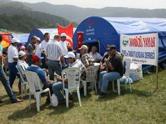 Handüzü Yaylası'nda Temizlik Etkinliği Düzenleniyor