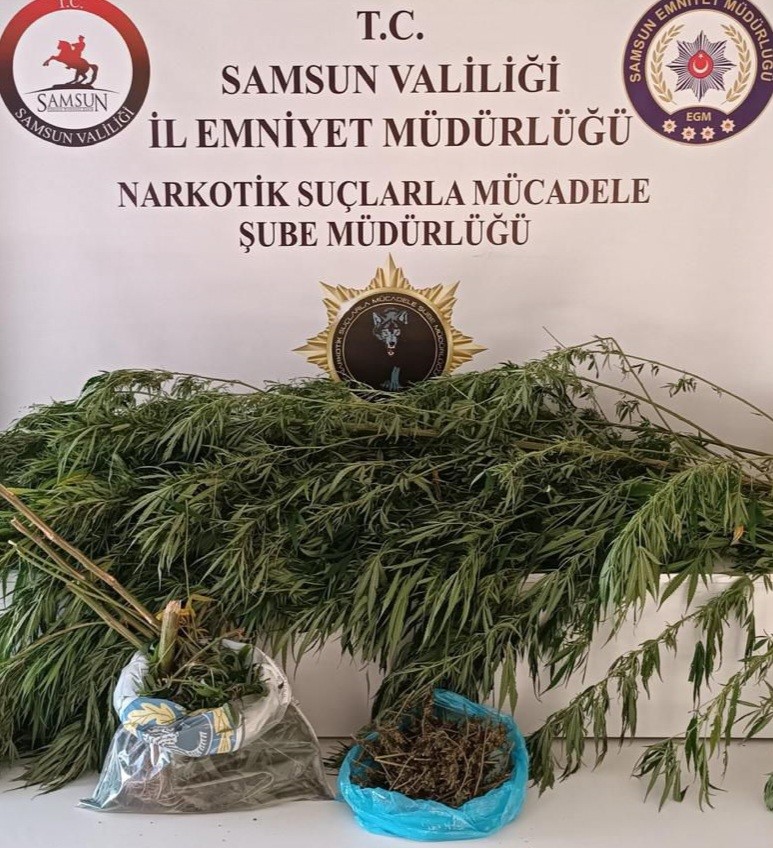 Samsun’da Uyuşturucu Operasyonu: 3 Gözaltı