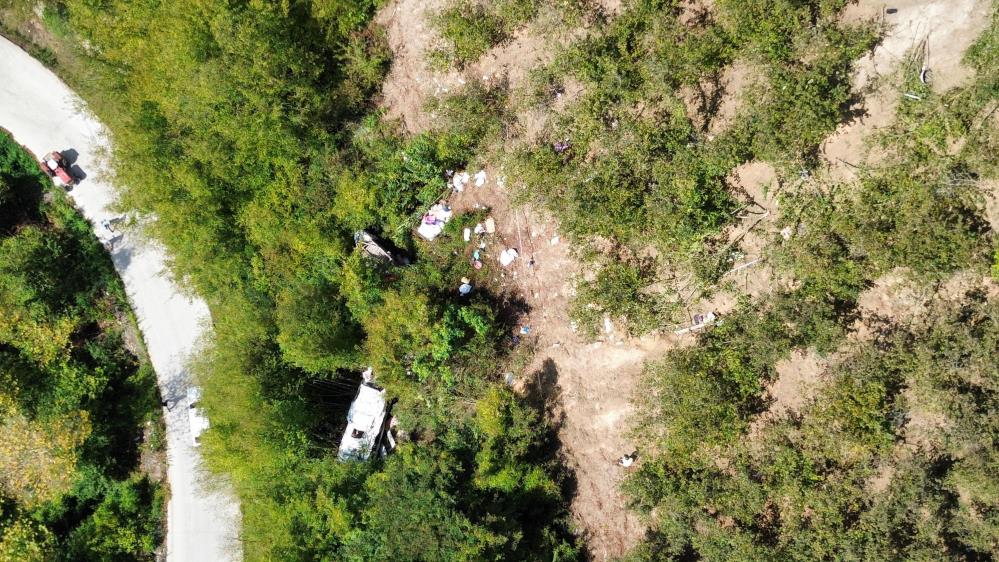 Fındık İşçilerini Taşıyan Minibüs Uçuruma Yuvarlandı: 3’ü Ağır 22 Yaralı