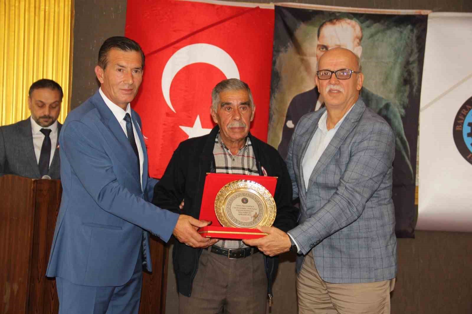 Bafra’da Yılın Ahisi 64 Yıllık Torna Ustası Seçildi