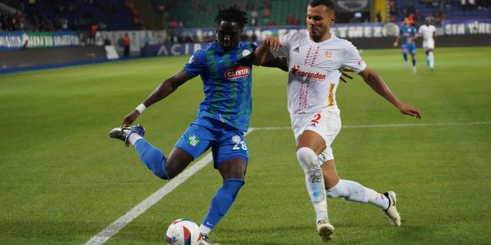 Ç.Rizespor Şeytanın bacağını kırdı