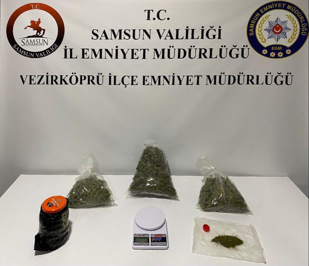 Samsun’un 4 İlçesinde Uyuşturucu Operasyonu: 6 Gözaltı