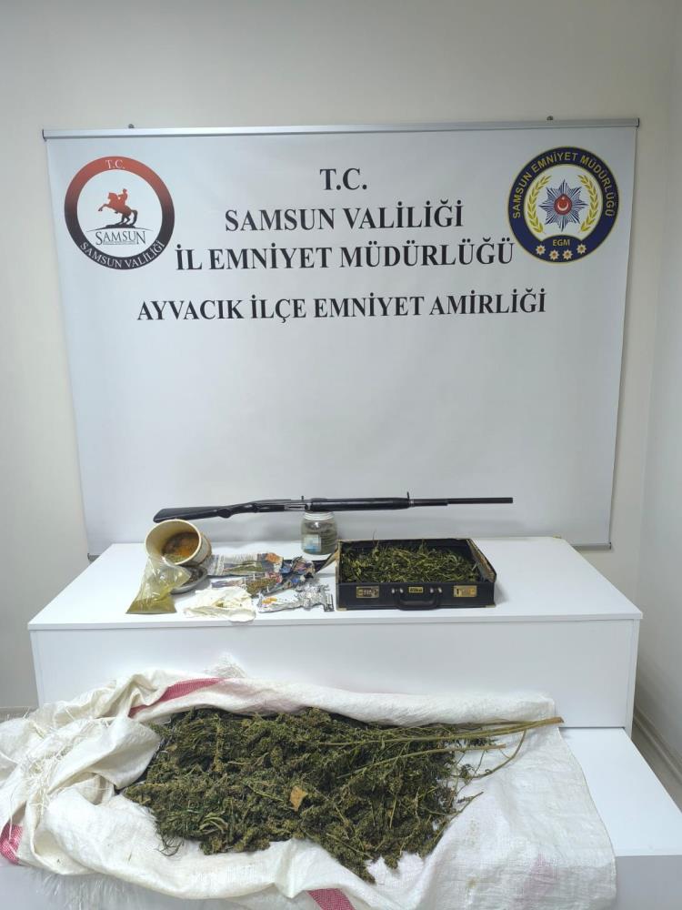 Samsun’da 2,5 Kilo Esrarla Yakalanan Şahıs Gözaltına Alındı