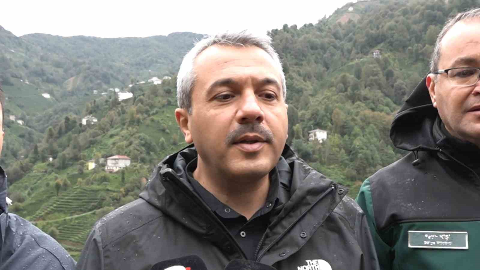 Rize Valisi İhsan Selim Baydaş: "heyelan Riski Devam Ediyor"