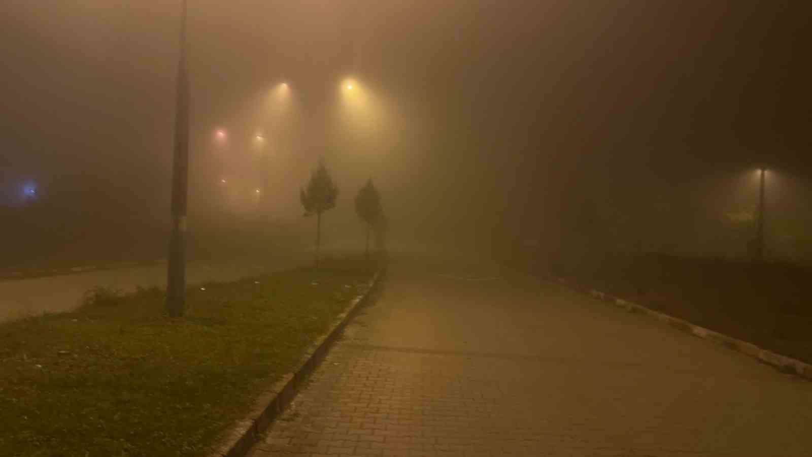 Zonguldak’ta Sis Etkili Oldu