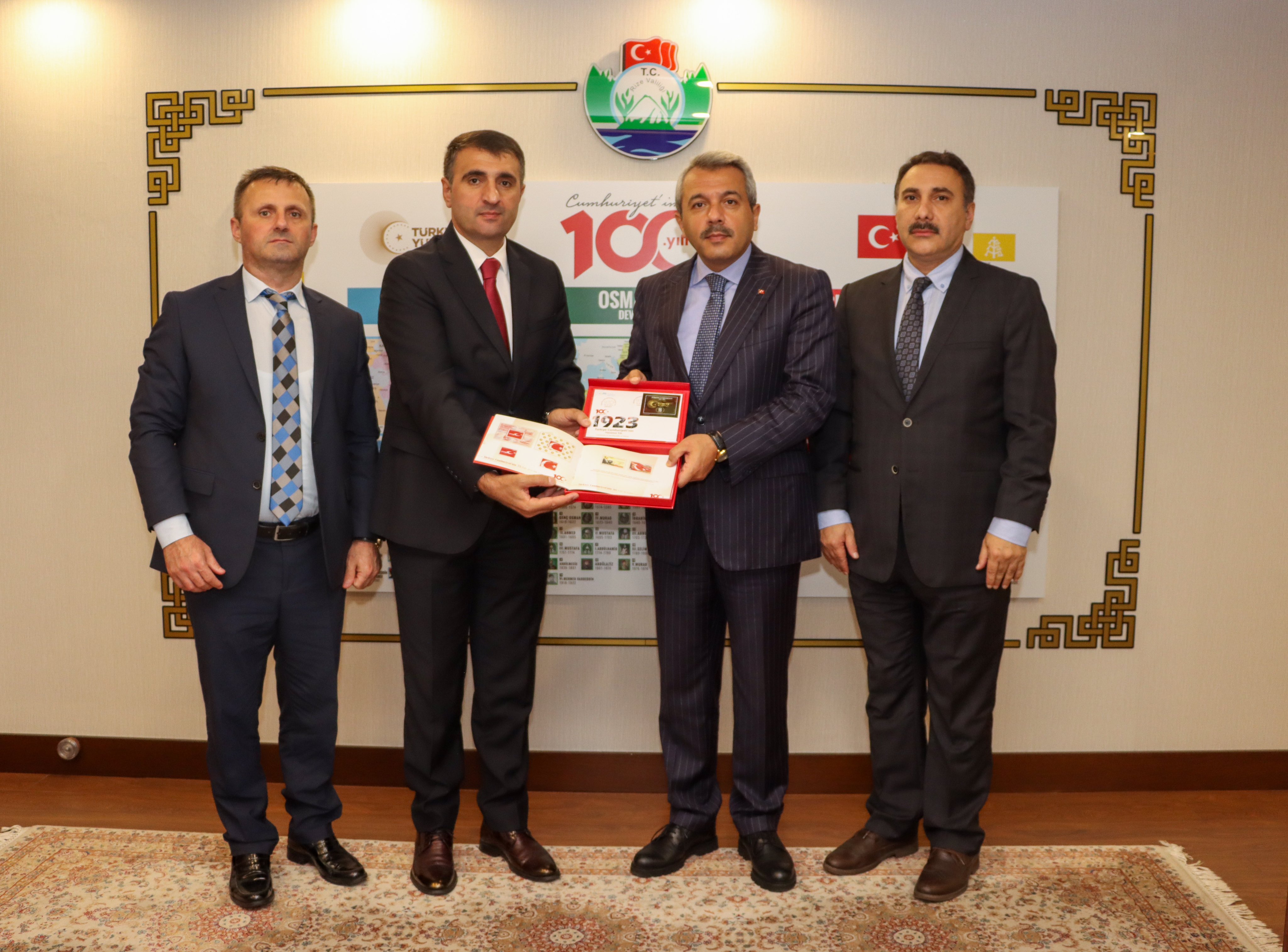 Rize Valisi İhsan Selim Baydaş, PTT’nin 184. Kuruluş Yıldönümünü Kutladı