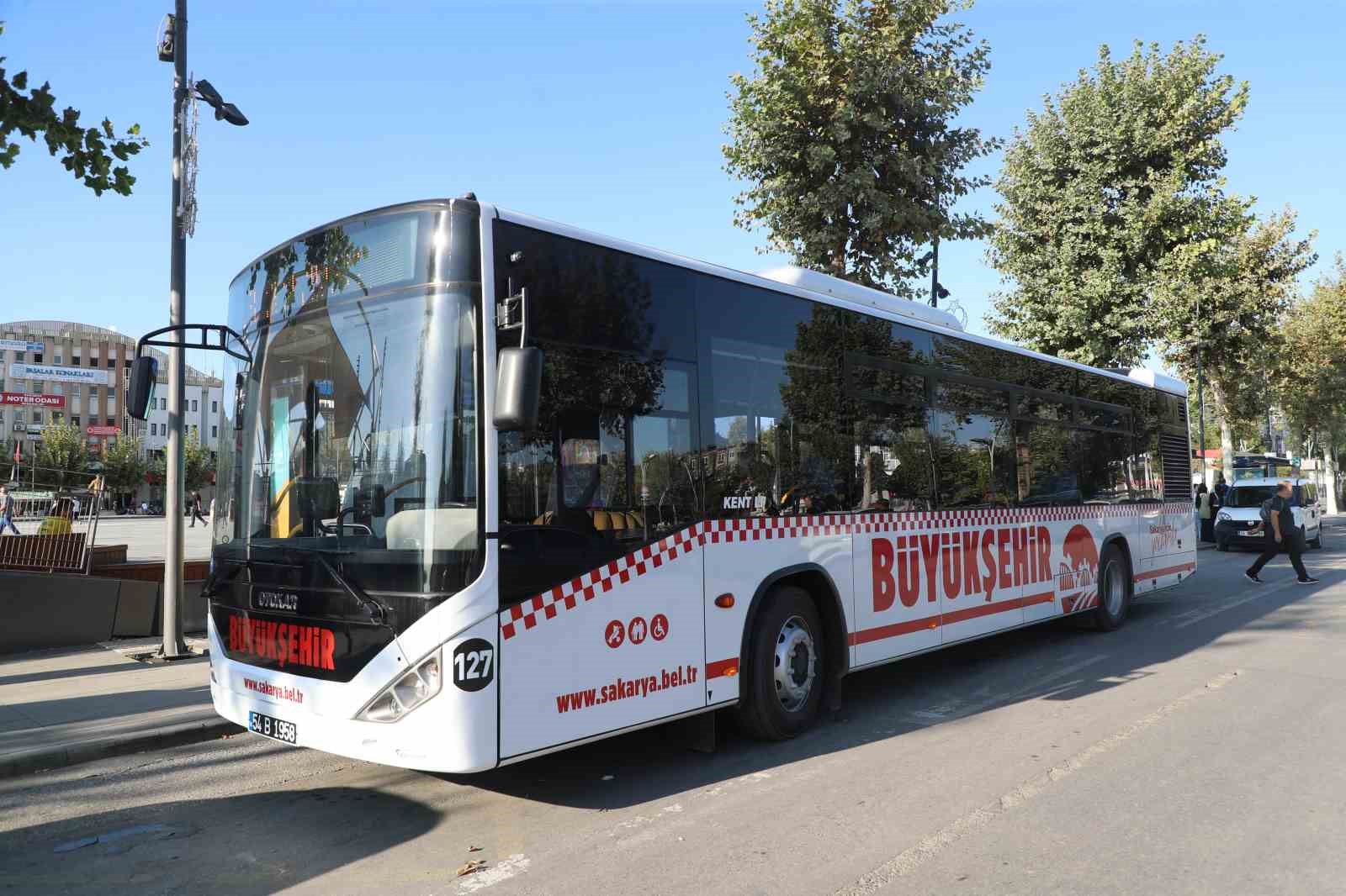 Sakarya'da Cumhuriyet Bayramı’nda Ücretsiz Ulaşım