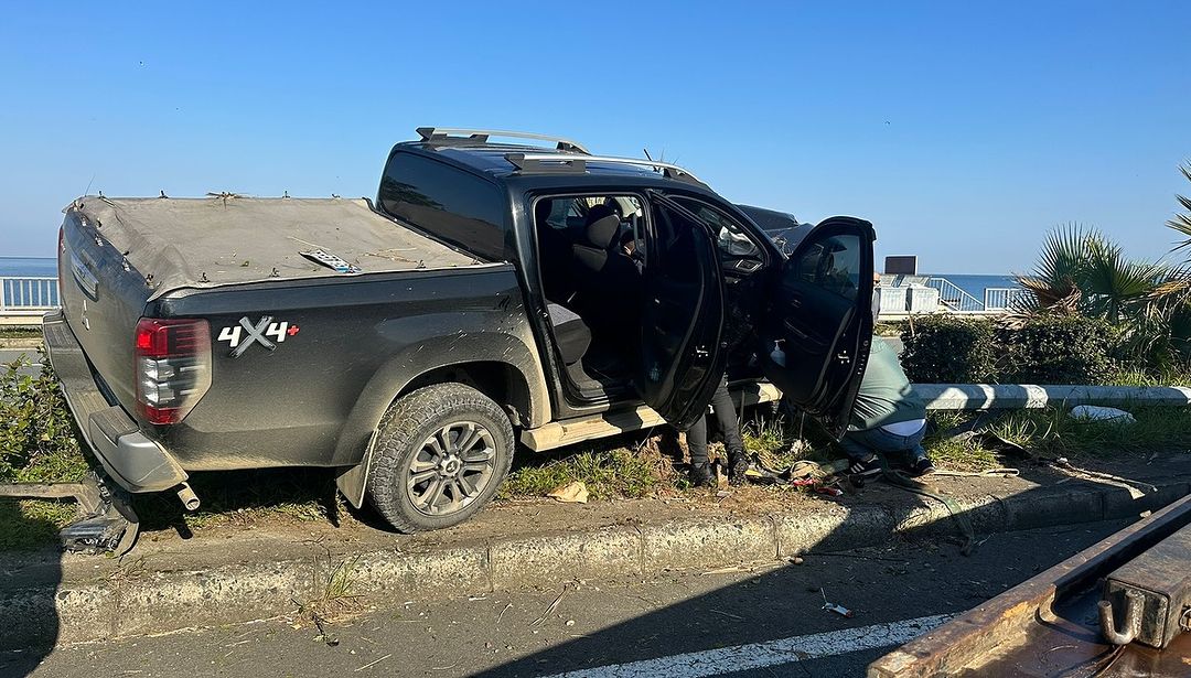 Rize Pazar'da Kaza, 2 kişi yaralandı