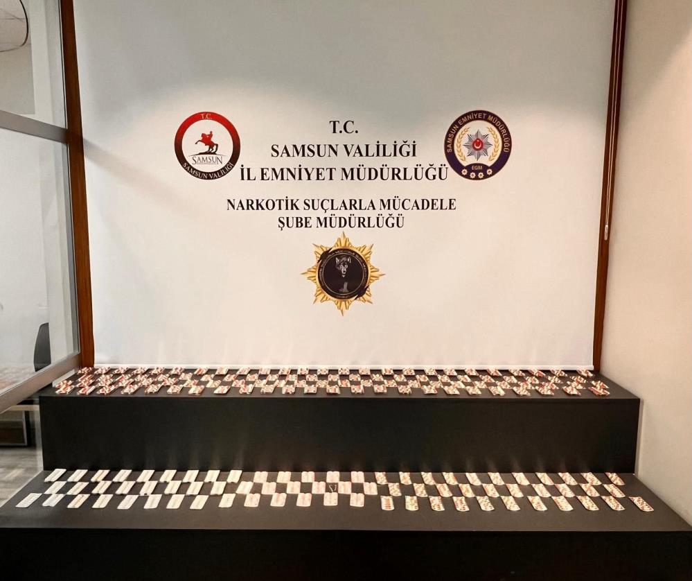Samsun'da Evinde 3 Bin 80 Adet Uyuşturucu Çıkan Şahıs Gözaltına Alındı