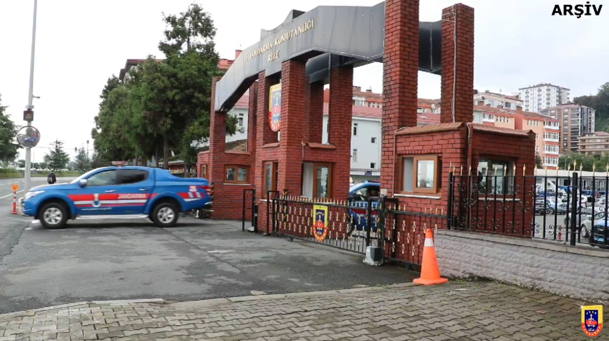 Rize Çayeli'nde Büyük uyuşturucu operasyonu