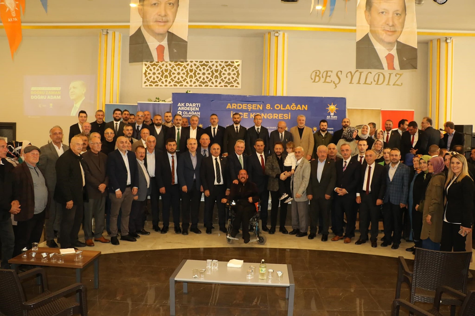 AK PARTİ ARDEŞEN İLÇE BAŞKANLIĞINA YUSUF ÖNER SEÇİLDİ