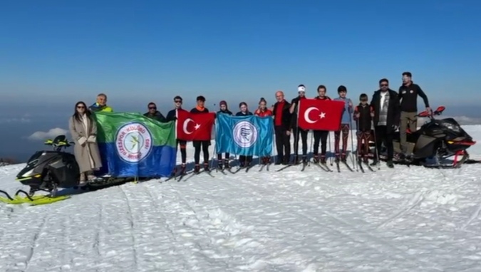 RTEÜ Spor Kulübü Kayaklı Koşu Takımı Handüzü Yaylası’nda Antrenmanlara Başladı