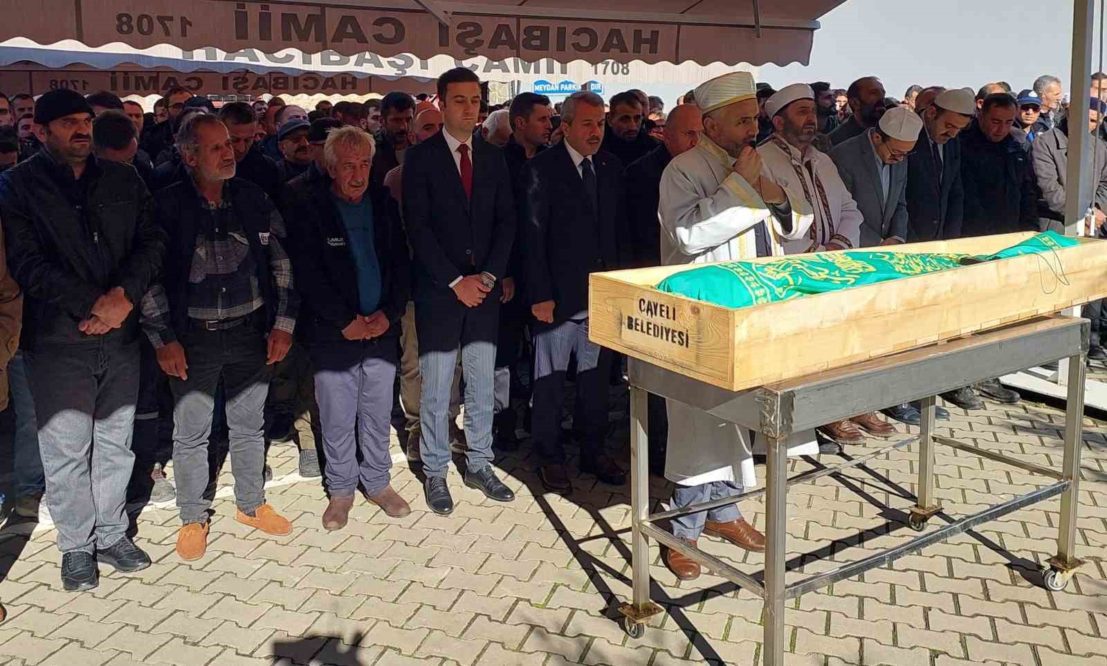 Rize’deki Heyelandan Hayatını Kaybeden Şahıs Son Yolculuğuna Uğurlandı