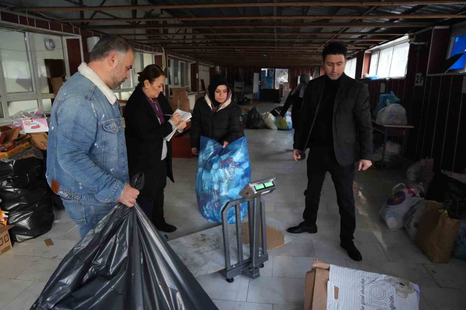 Samsun'da Geri Dönüşümde Örnek Okul: 4 Haftada 1 Ton Atık Topladılar