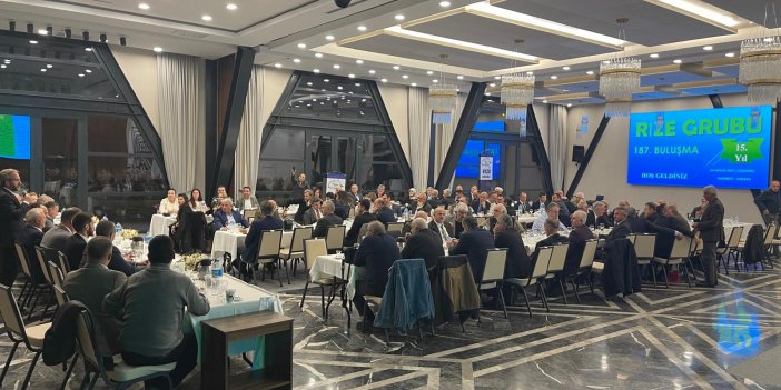 Ankara'da Rize Rüzgarı: Rize Grubu'nun 187. Buluşmasında Gündem Rize Oldu
