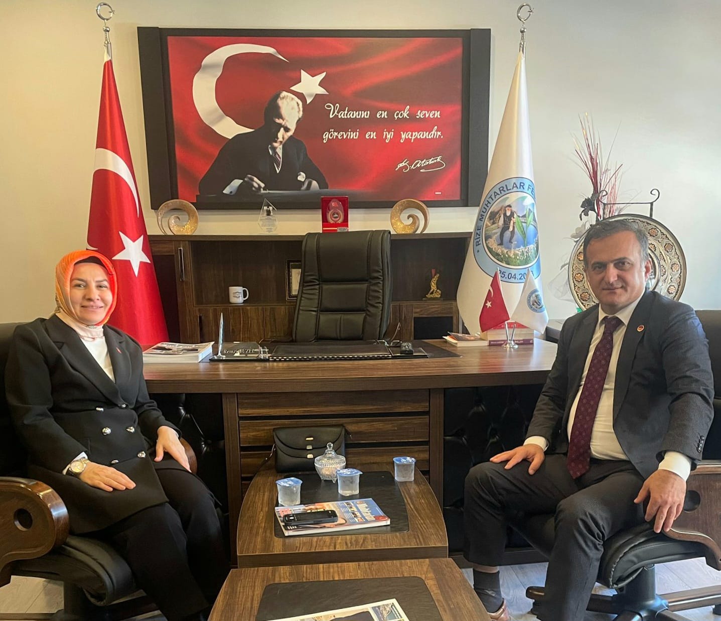 RİZE MUHTARLAR AKADEMİSİ İÇİN HAZIRLIKLAR BAŞLADI