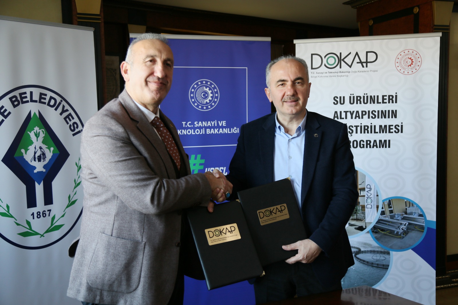 Rize Belediyesi ve DOKAP İş Birliğiyle Su Ürünleri Altyapı Projesi Başlatıldı