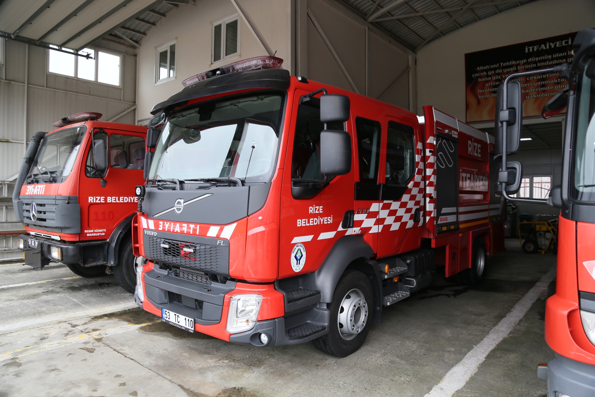Rize Belediyesi’nden İtfaiye Filosuna Güçlendirme Hamlesi