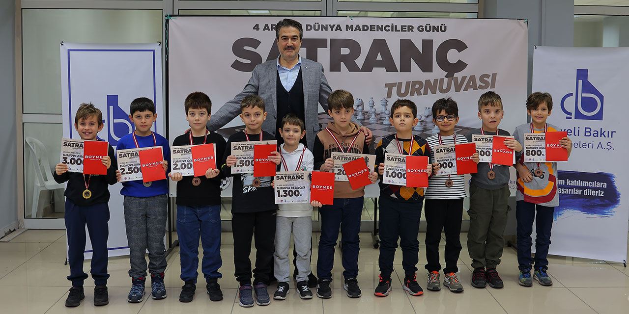 Çayeli Bakır’dan Genç Yeteneklere Büyük Destek: 4 Aralık Dünya Madenciler Günü Satranç Turnuvası Tamamlandı!