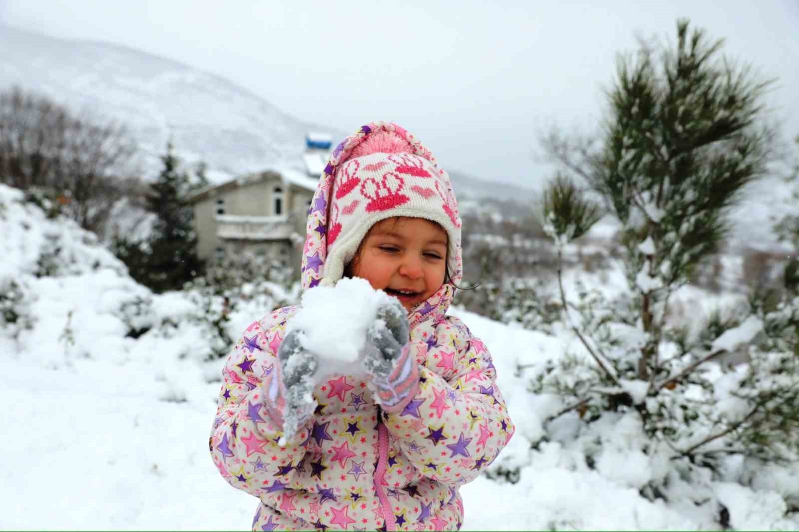 Samsun’da Kar Yağışı Etkili Oldu