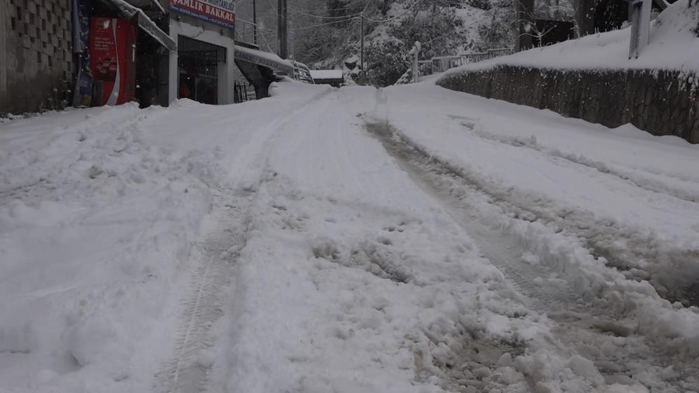 Rize’de Yoğun Kar Yağışı: 161 Köy Yolu Ulaşıma Kapandı