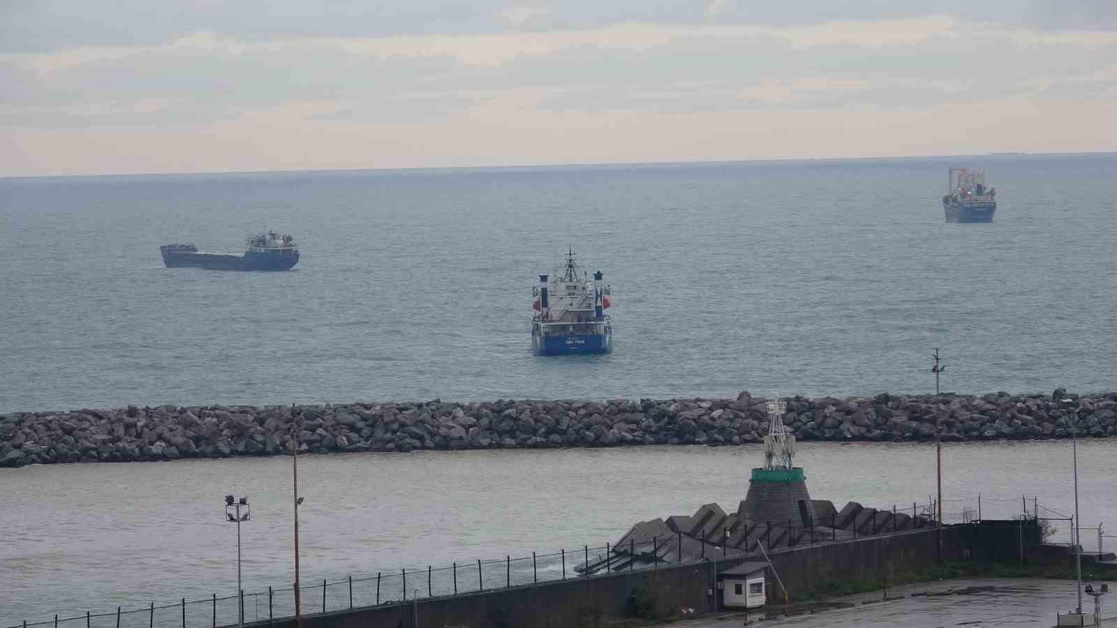 Zonguldak Limanı Sarı Renge Boyandı