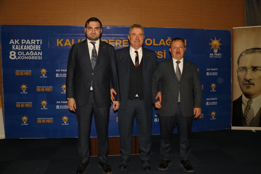 AK PARTİ KALKANDERE’DE BAYRAĞI MUSTAFA KURT DEVRALDI