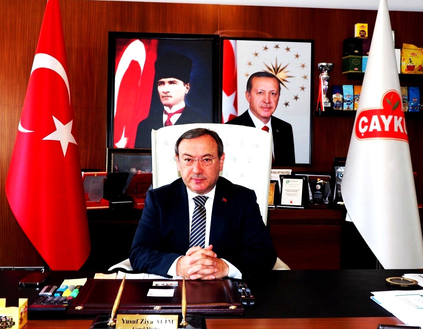 Çaykur Genel Müdürü ve YK Başkanı Yusuf Ziya ALİM;YENİ YILDA’DA ZİRAİ İLAÇ KULLANILMAYAN ÇAYIMIZI DİJİTAL DÜNYA’YA TAŞIYACAĞIZ