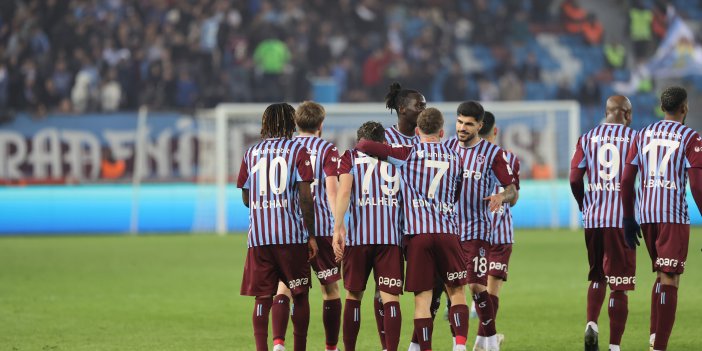 Trendyol Süper Lig: Trabzonspor: 5 - Antalyaspor: 0 (maç Sonucu)