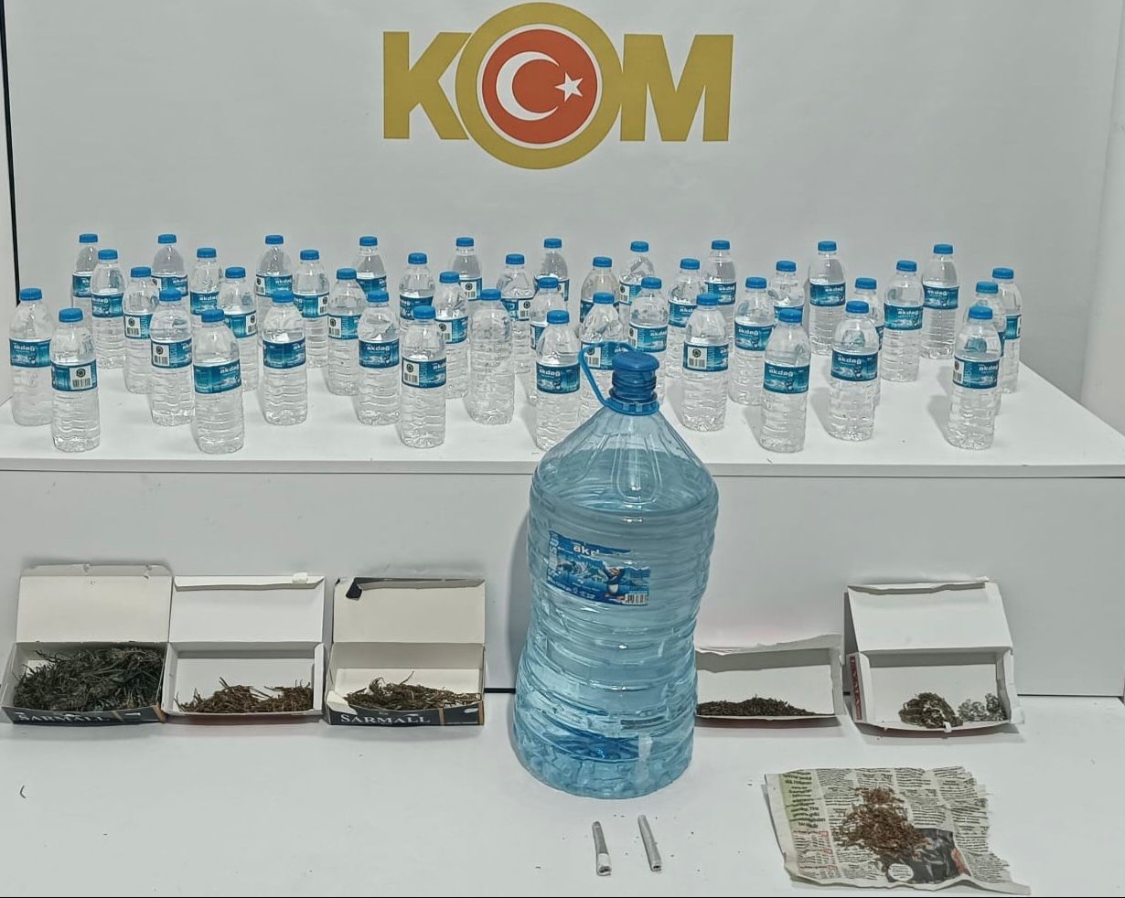 Samsun’da Kaçak İçki Ve Uyuşturucu Operasyonu