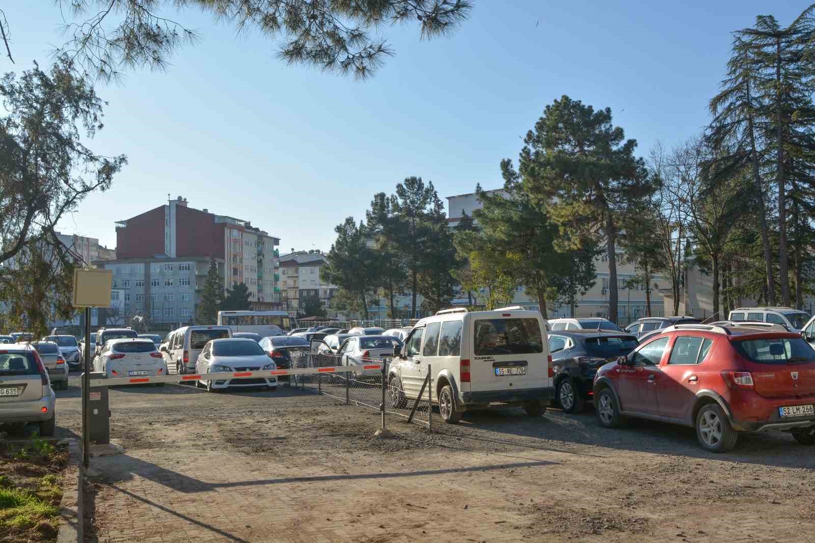 Samsun’daki Kamu Hastanesine 200 Araçlık Yeni Otopark