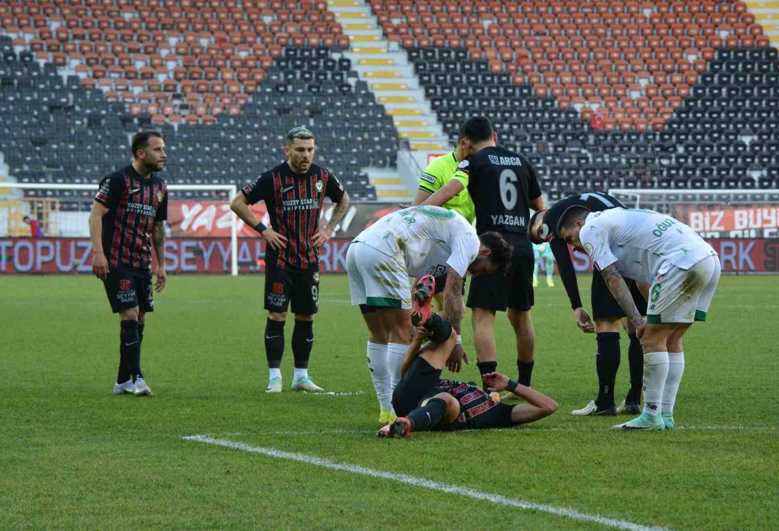 Trendyol 1. Lig: Çorum Fk: 0 - Boluspor: 2