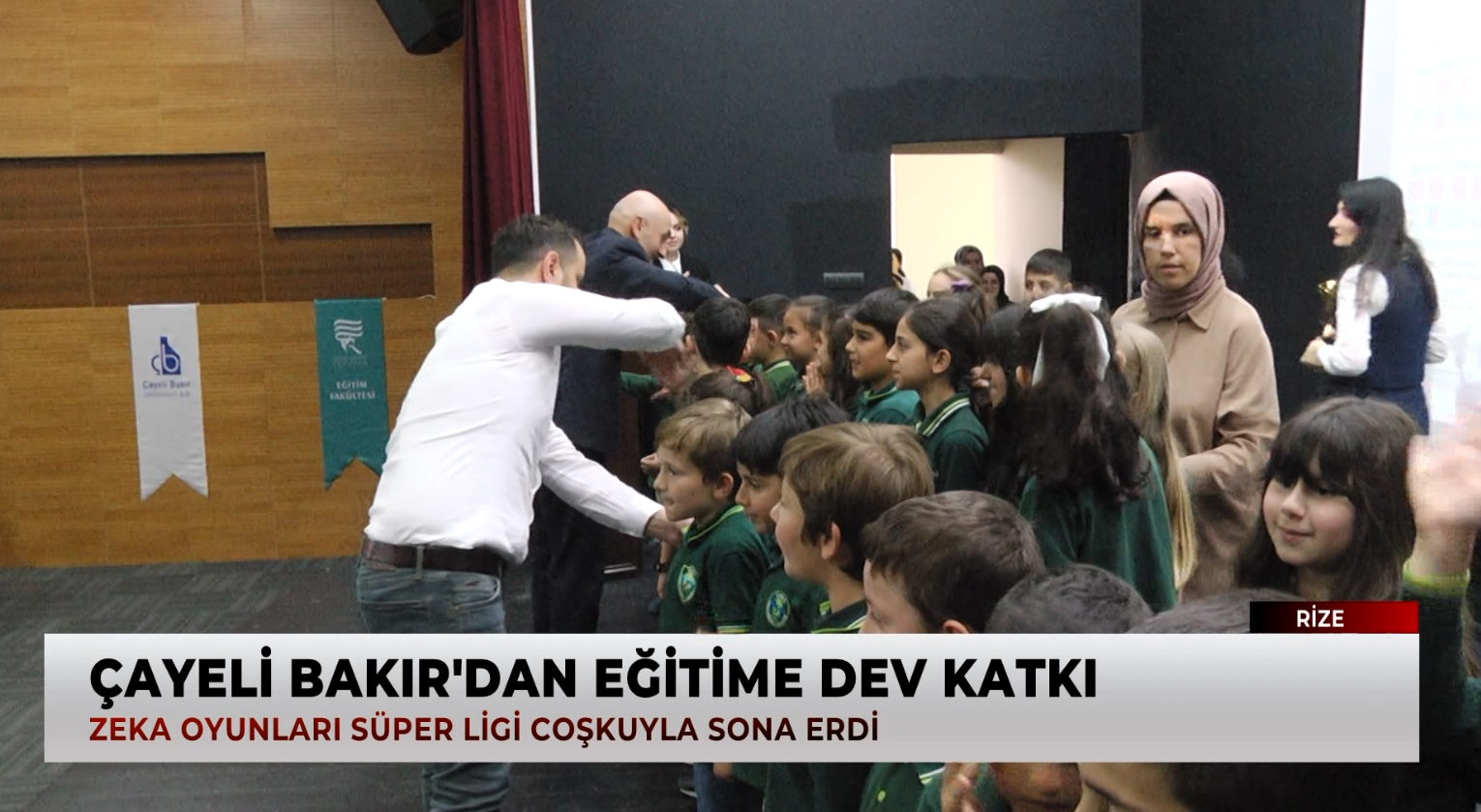 Çayeli Bakır’dan Eğitime Büyük Destek: Zekâ Oyunları Süper Ligi Coşkuyla Tamamlandı