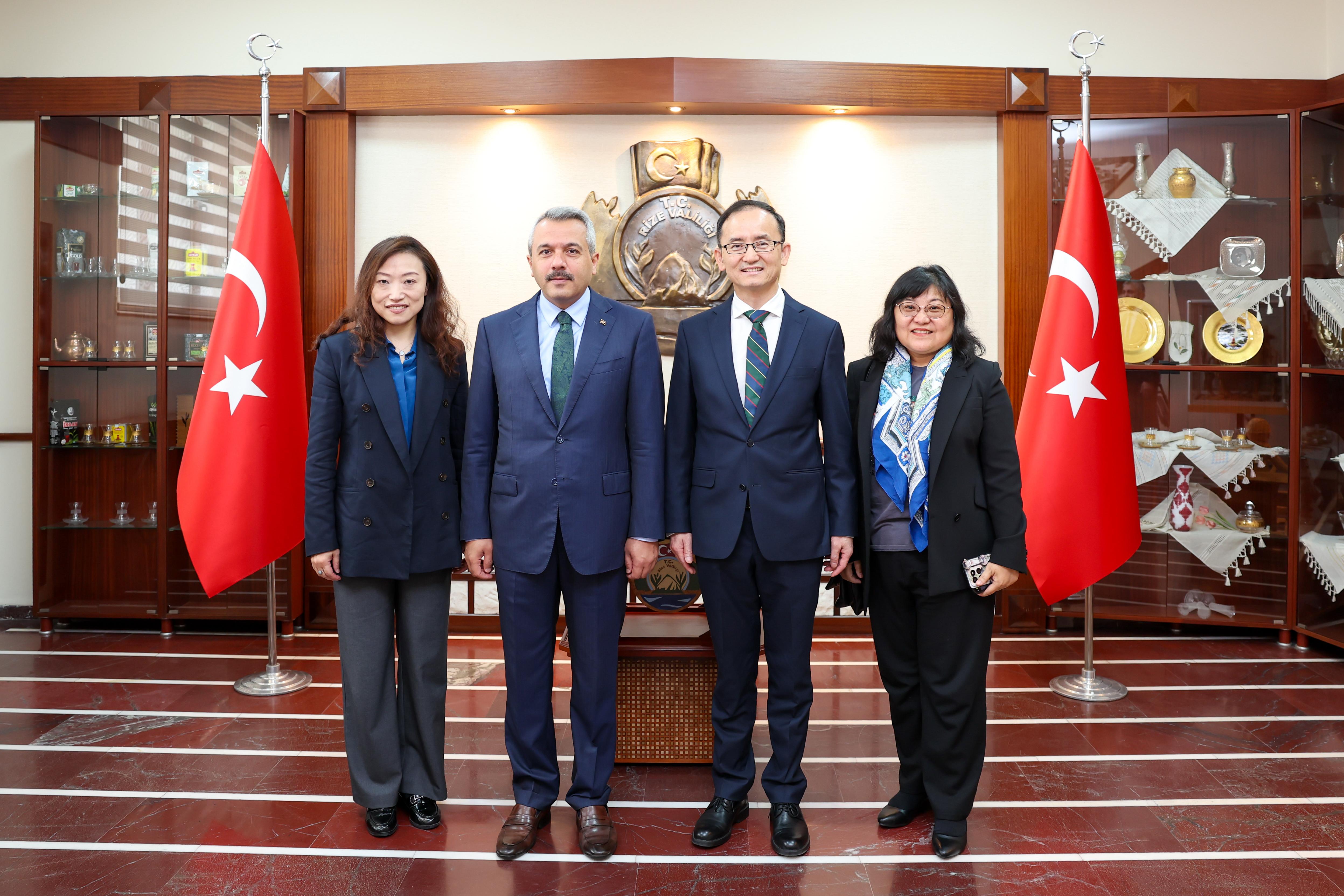 Çin’in Ankara Büyükelçisi Rize’yi Ziyaret Etti